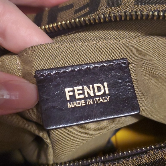 Fendi Zucca Leopard shoulder bag - Picture 11 of 12